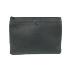Louis Vuitton Monogram Shadow Black Pochette Discovery Clutch Bag